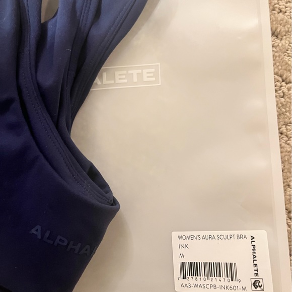 Alphalete Sculpt Aura Bra size medium in color “ink” - Picture 6 of 6